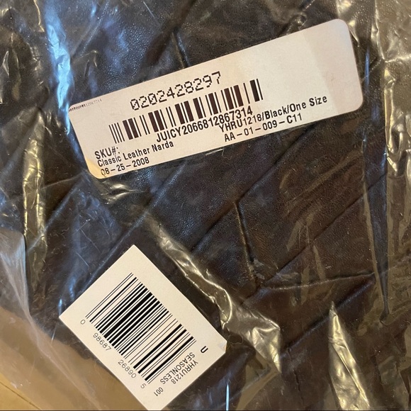 NWT Juicy Couture Narda Leather Quilted Bag Black - Picture 9 of 14